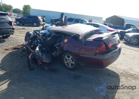 2003 Chevrolet Impala Ls from USA, damaged, VIN 2G1WH52K139180123